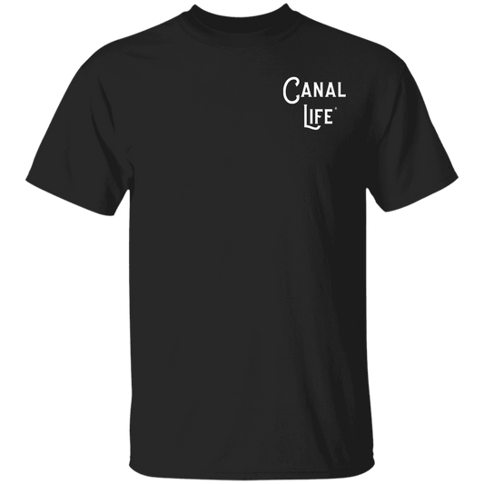 Canal Life White Letter on Left 5.3 oz. T-Shirt