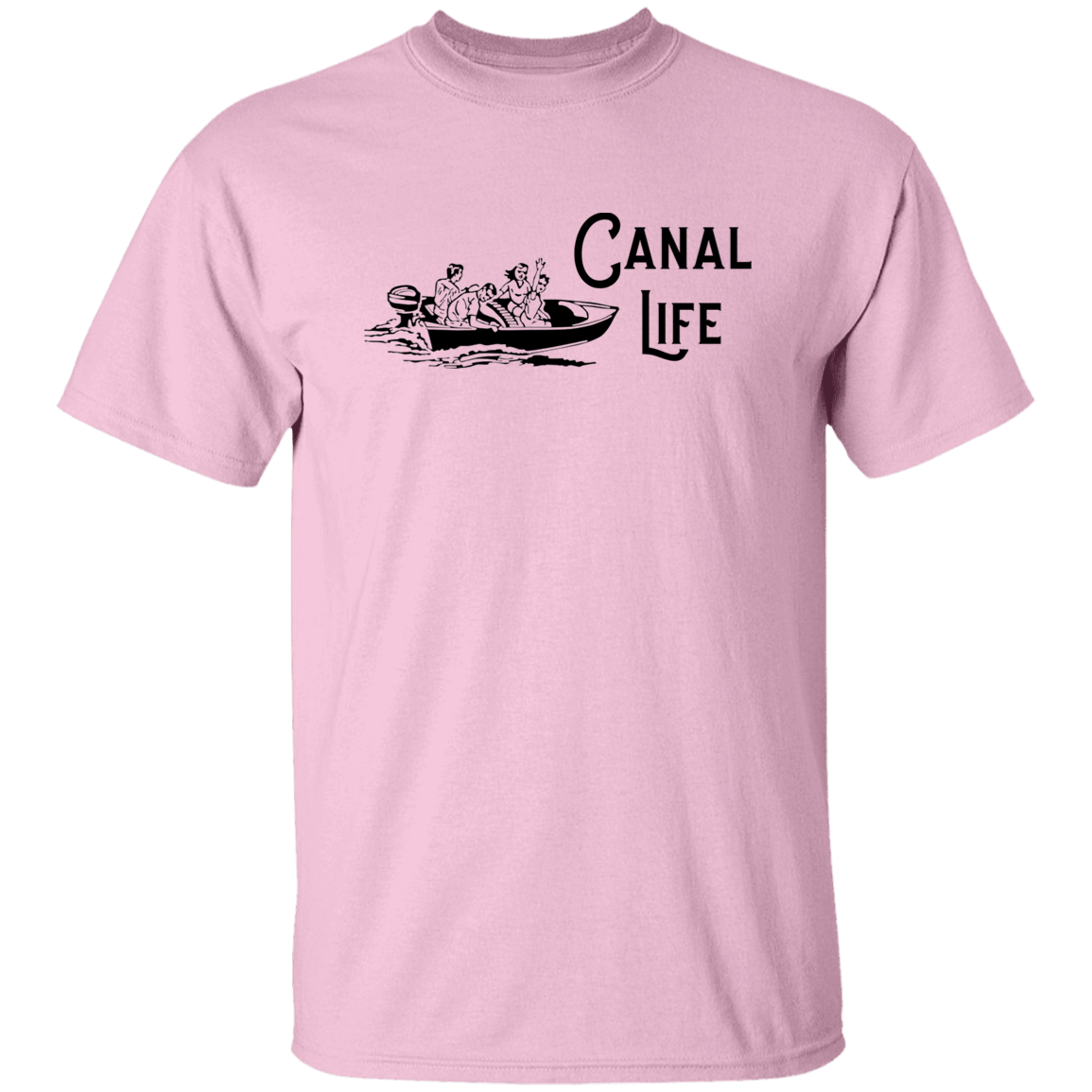 Vintage Boat Canal Life Tee