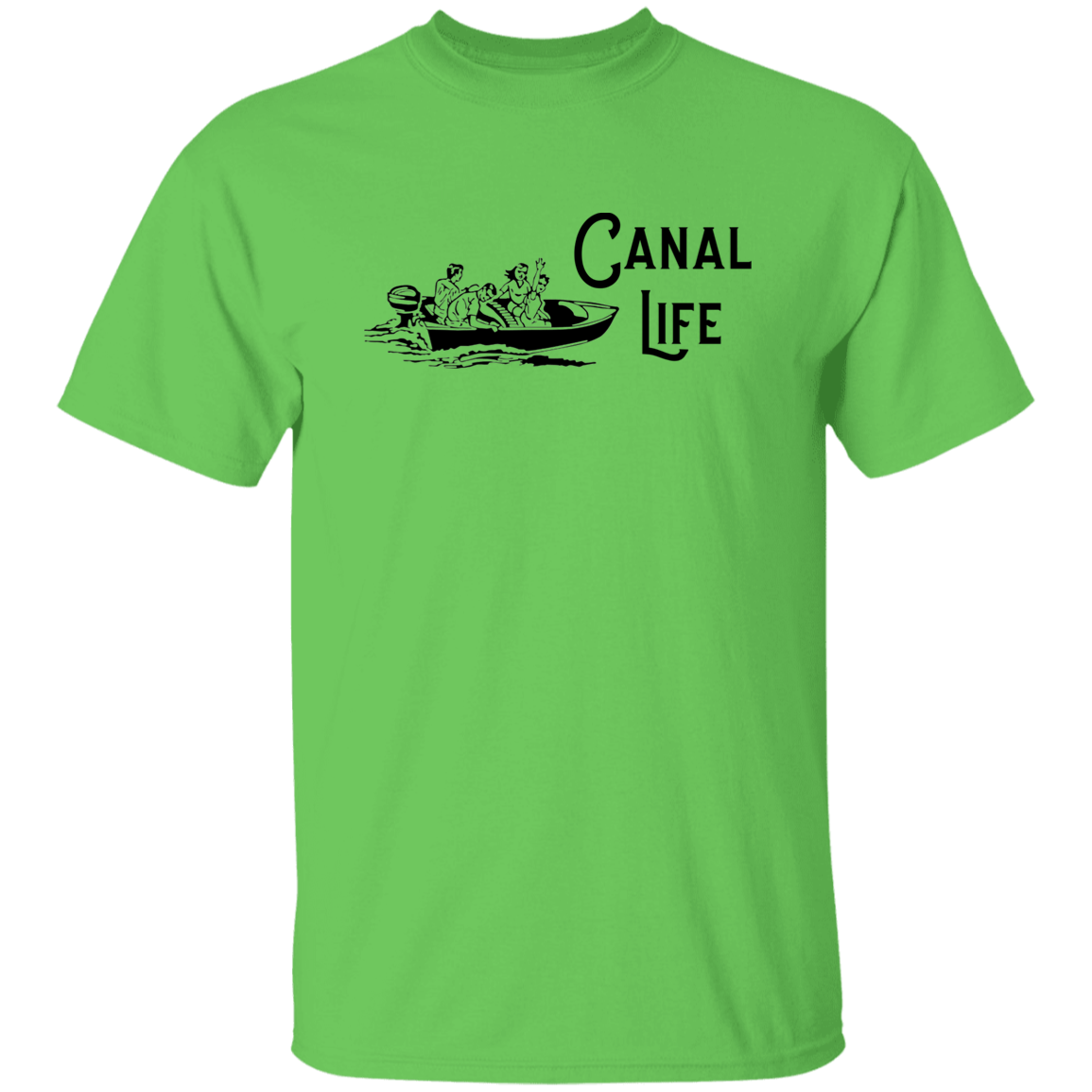 Vintage Boat Canal Life Tee