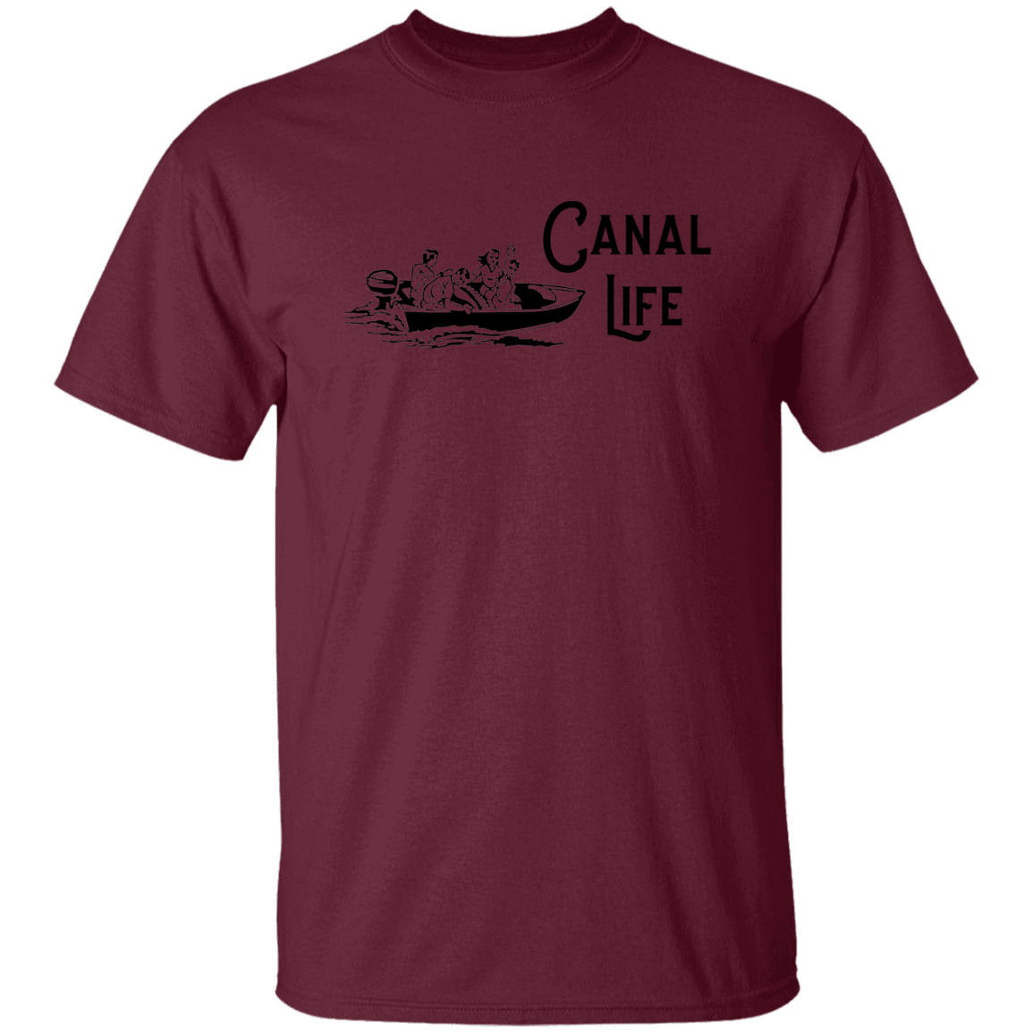 Vintage Boat Canal Life Tee