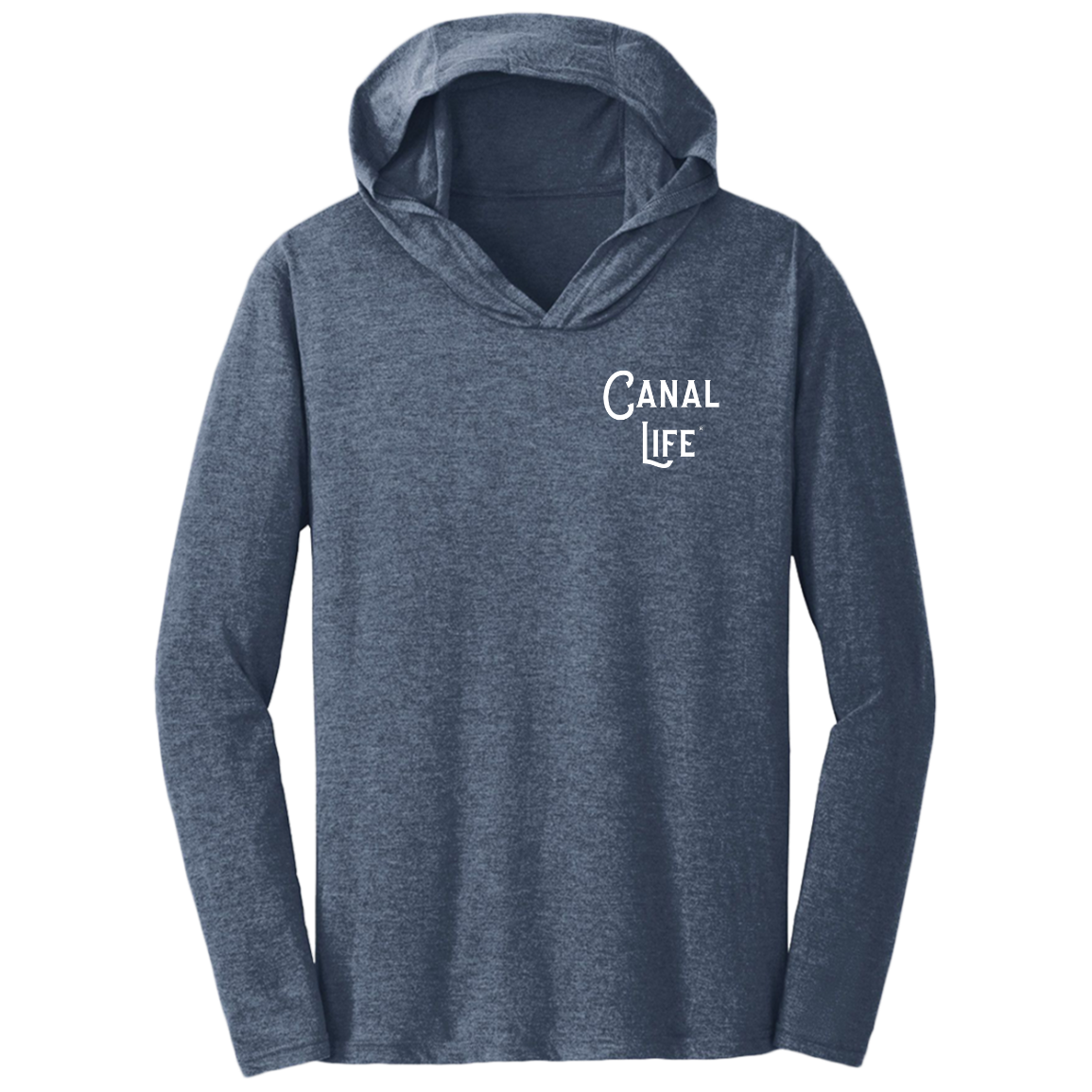 Canal Life Triblend T-Shirt Hoodie